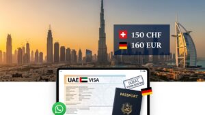 Read more about the article Dubai Visum Kosten transparent: VAE-Touristenvisa 160–330 EUR einfach per WhatsApp beantragen